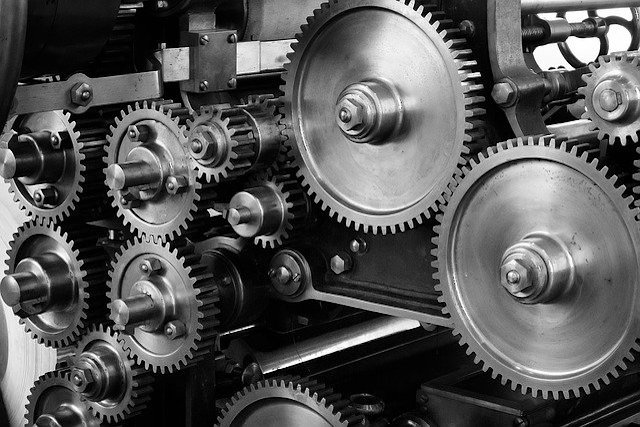 gears and machinery feature
